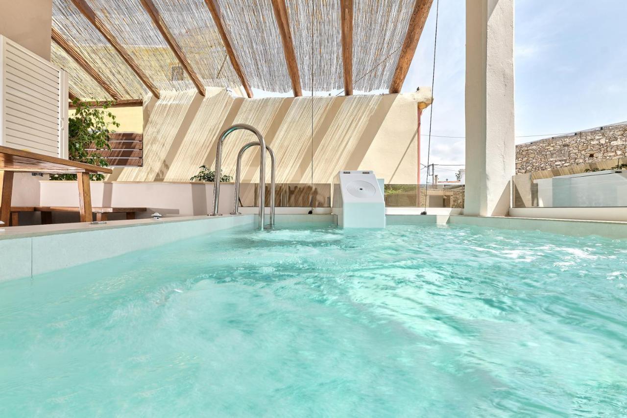 2 Bedroom Villa With Heated Swimming Pool-Spa Whirlpool-Bbq! Melidhonion  Exterior photo