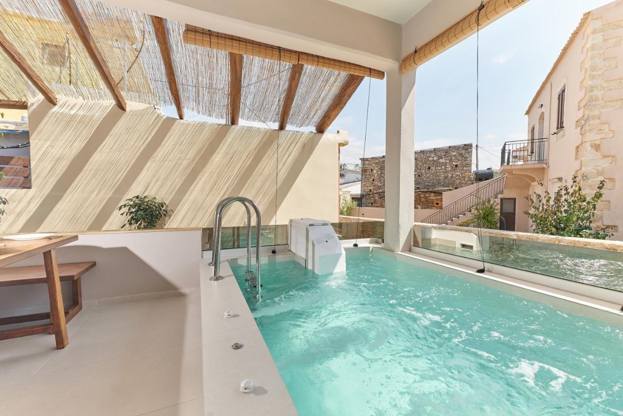 2 Bedroom Villa With Heated Swimming Pool-Spa Whirlpool-Bbq! Melidhonion  Exterior photo