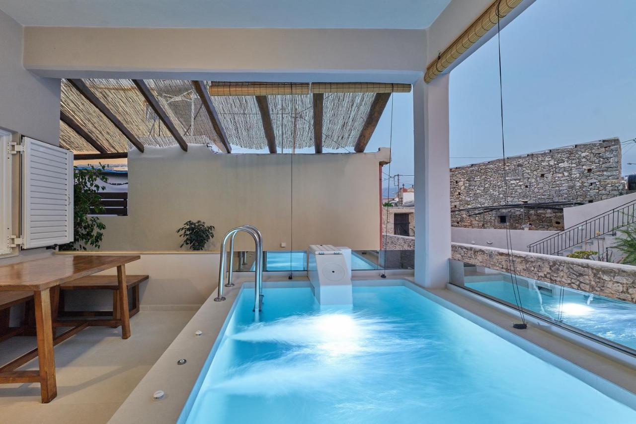 2 Bedroom Villa With Heated Swimming Pool-Spa Whirlpool-Bbq! Melidhonion  Exterior photo